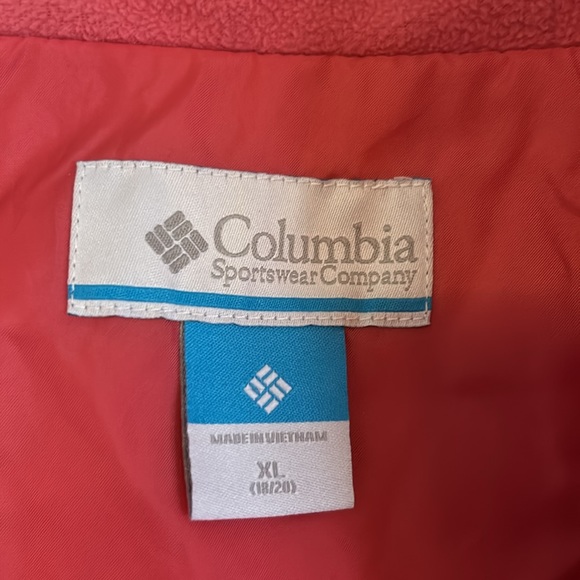 Columbia Fleeced Lined Rain Jacket (youth) Sz XL - Picture 2 of 4